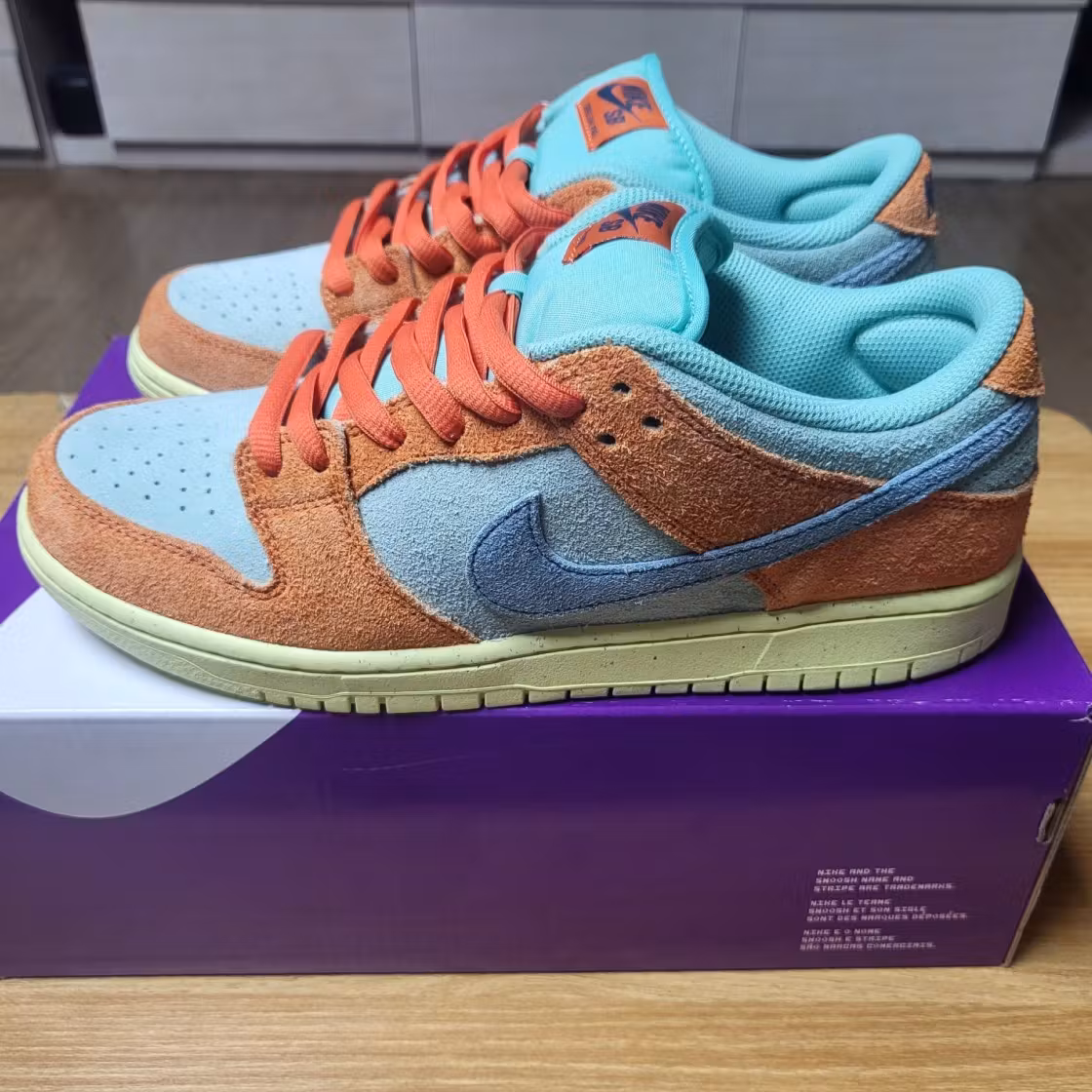 Nike SB Dunk Low 'Orange Aqua' DV5429-800 Nike SB Dunk Low 'Orange Aqua' DV5429-800